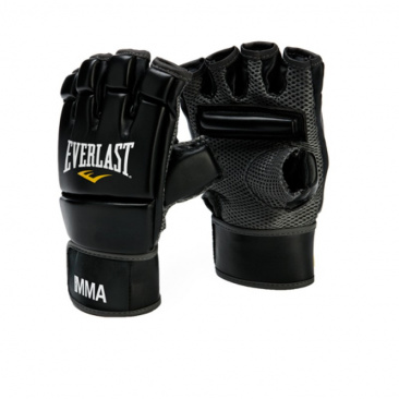 Перчатки Everlast Mma Kickboxing черные в интернет-магазине VersusBox.ru