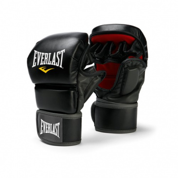 Перчатки Everlast тренировочные Striking черные в интернет-магазине VersusBox.ru