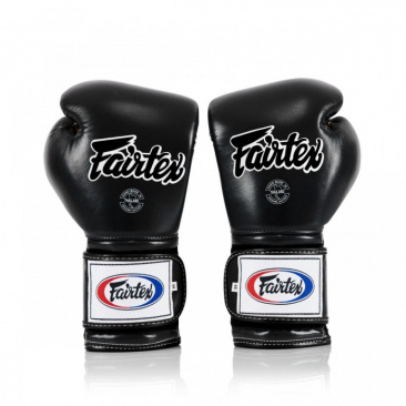 Боксерские перчатки Fairtex BGV-9 Black в интернет-магазине VersusBox.ru