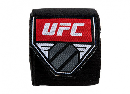 Бинт боксерский UFC 4,5м Черный в интернет-магазине VersusBox.ru
