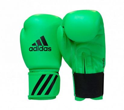Перчатки боксерские adidas Speed 50 зеленые в интернет-магазине VersusBox.ru