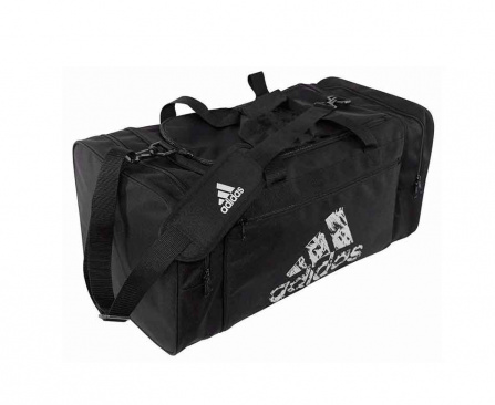 Сумка спортивная adidas Team Bag M черная в интернет-магазине VersusBox.ru