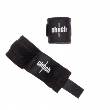 Бинты эластичные Clinch Boxing Crepe Bandage Punch черные в интернет-магазине VersusBox.ru
