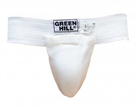 Защита паха Green Hill GENS мужская FIAS approved (лицензия FIAS) белая в интернет-магазине VersusBox.ru