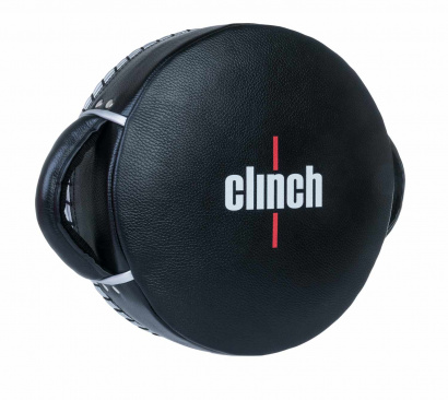 Подушка тренерская круглая Clinch Leather черная в интернет-магазине VersusBox.ru