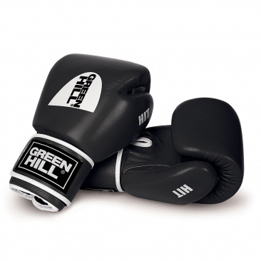 Перчатки для тайского бокса Green Hill HIT черные в интернет-магазине VersusBox.ru