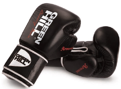 Перчатки боксерские Green Hill ARSENAL черные в интернет-магазине VersusBox.ru