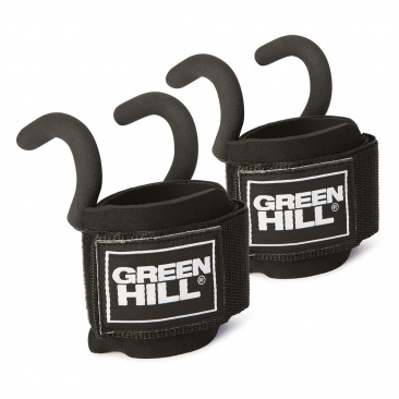 Крюки для тяги и турника для подтягиваний Green Hill черные в интернет-магазине VersusBox.ru