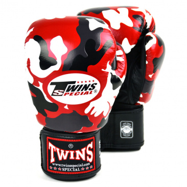 Боксерские перчатки Twins fbgvl3-AR fancy boxing gloves красные в интернет-магазине VersusBox.ru