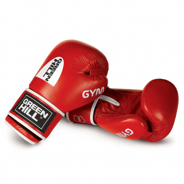 Боксерские перчатки GYM красные в интернет-магазине VersusBox.ru