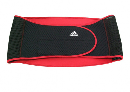 Фиксатор для поясницы Adidas черно-красный в интернет-магазине VersusBox.ru