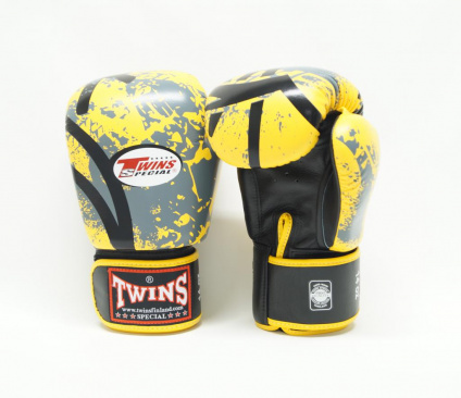 Боксерские перчатки twins fbgvl3-38 fancy boxing gloves желтые в интернет-магазине VersusBox.ru