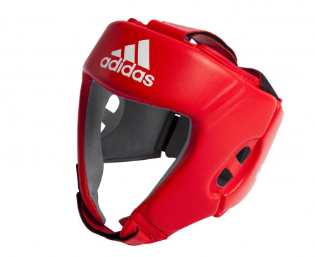 Шлем боксерский adidas Aiba красный в интернет-магазине VersusBox.ru