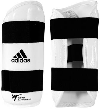 Защита на предплечье  /кожзам/ Adidas   р XS белая в интернет-магазине VersusBox.ru