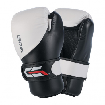 Боксерские перчатки для спарринга Century c-gear competition подростковые черно-белые в интернет-магазине VersusBox.ru
