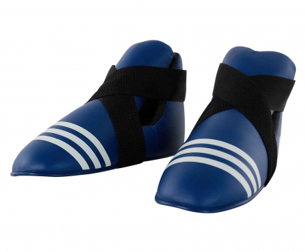 Защита стопы adidas Wako Kickboxing Safety Boots синяя в интернет-магазине VersusBox.ru
