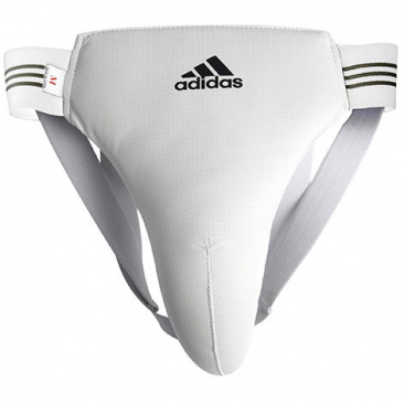 Защита паха  Adidas  к/з  белая в интернет-магазине VersusBox.ru