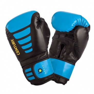 Перчатки боксерские Century Brave черно-голубые в интернет-магазине VersusBox.ru