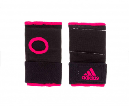 Внутренние перчатки Super Inner Gloves Gel Knuckle черно-розовые в интернет-магазине VersusBox.ru