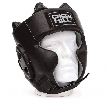 Боксерский шлем Green Hill Sparring черный в интернет-магазине VersusBox.ru