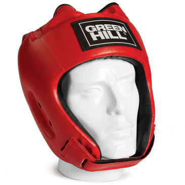 Боксёрский шлем Green Hill Alfa красный в интернет-магазине VersusBox.ru