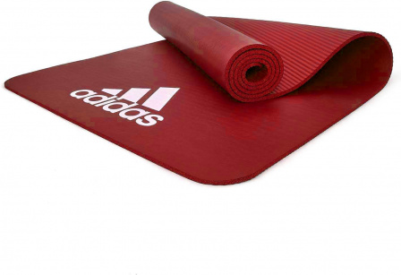Тренировочный коврик (фитнес-мат) Adidas красный в интернет-магазине VersusBox.ru