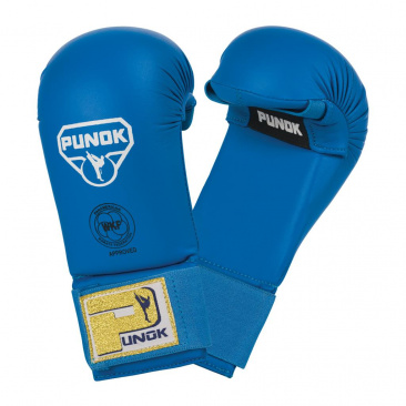 Перчатки для каратэ Punok Wkf  синие в интернет-магазине VersusBox.ru