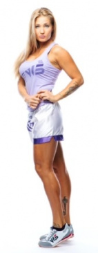 Шорты спортивные жен. Фиолетовый,Polyester 100% в интернет-магазине VersusBox.ru