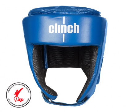 Шлем для единоборств Clinch Helmet Kick синий в интернет-магазине VersusBox.ru