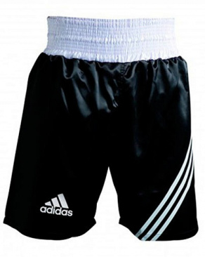 Трусы для бокса Adidas  "multi" Черные в интернет-магазине VersusBox.ru
