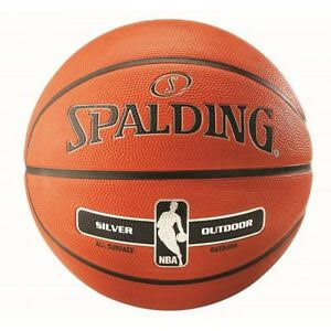 Баскетбольный мяч Nba Silver, с логотипом Nba, разм. 7 в интернет-магазине VersusBox.ru