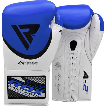 Профессиональные боксерские перчатки PRO A2 BLUE синие в интернет-магазине VersusBox.ru