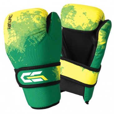 Перчатки спортивные Century C-gear зелено-желтые в интернет-магазине VersusBox.ru