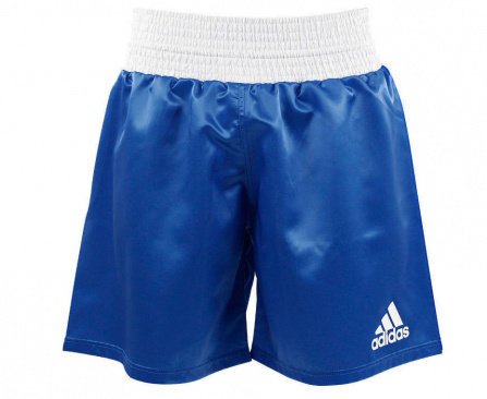 Шорты боксерские adidas Multi Boxing Shorts синие в интернет-магазине VersusBox.ru