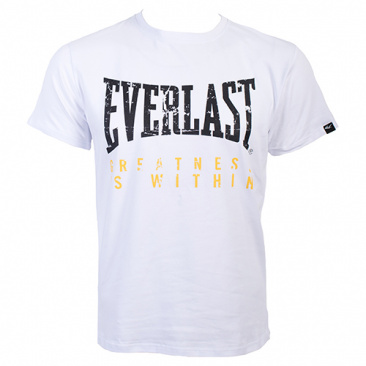 Футболка  Everlast Greatness белая в интернет-магазине VersusBox.ru