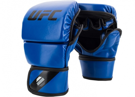 Перчатки ММА для спарринга 8 унций L/XL - BL  UFC в интернет-магазине VersusBox.ru