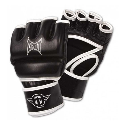 Перчатки для ММА TapouT Fight Glove черные в интернет-магазине VersusBox.ru
