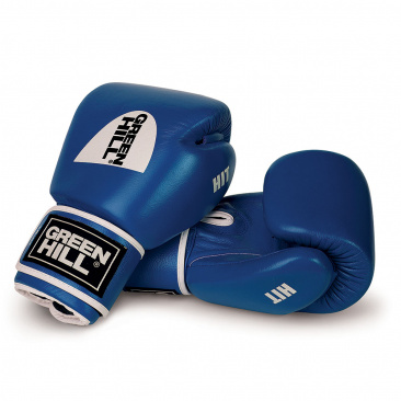 Перчатки для тайского бокса Green Hill HIT синие в интернет-магазине VersusBox.ru
