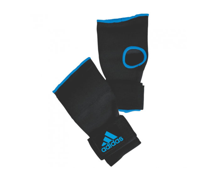 Внутренние перчатки adidas Super Inner Gloves Gel Knuckle черно-синие в интернет-магазине VersusBox.ru