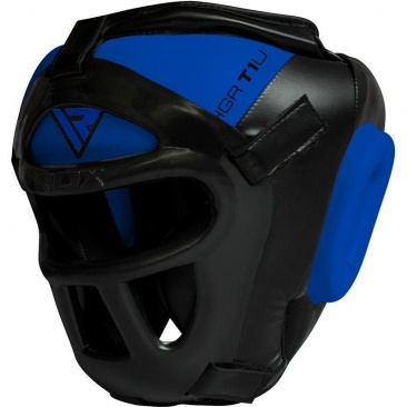Боксерский шлем Rdx Hgx-t1 Grill Blue в интернет-магазине VersusBox.ru