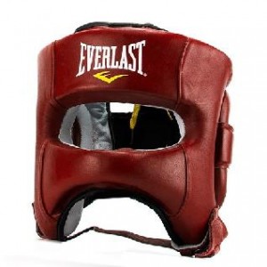 Шлем Elite Leather красн. в интернет-магазине VersusBox.ru