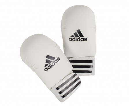 Накладки для карате adidas Smaller белые в интернет-магазине VersusBox.ru