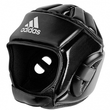 Шлем бокс  Adidas/Combat Sport  закрытый к/з  черный в интернет-магазине VersusBox.ru