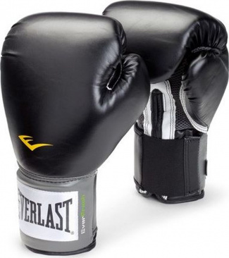 Боксерские перчатки Pu Pro Style Anti-Mb Youth тренировочные черные в интернет-магазине VersusBox.ru