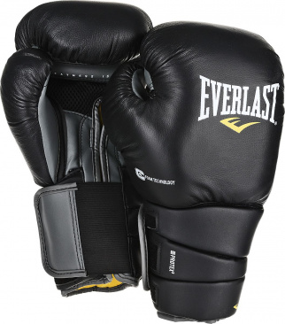 Боксерские перчатки Everlast Protex3 черные в интернет-магазине VersusBox.ru