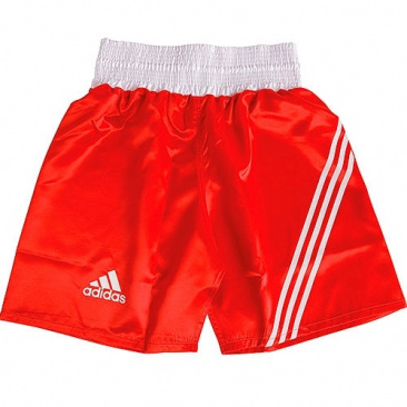 Трусы для бокса Adidas  "multi" Красные в интернет-магазине VersusBox.ru
