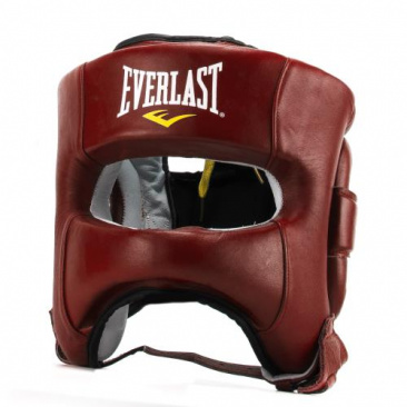 Шлем Elite Leather ML красн. в интернет-магазине VersusBox.ru