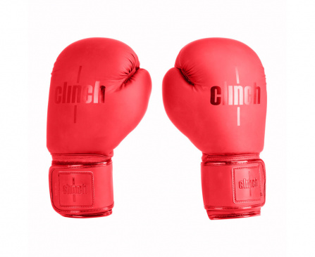 Перчатки боксерские Clinch Mist красные в интернет-магазине VersusBox.ru