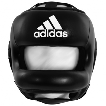 Шлем боксерский с бампером Pro Full Protection Boxing Headgear черный в интернет-магазине VersusBox.ru