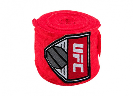 Бинт боксерский UFC 4,5м красный в интернет-магазине VersusBox.ru
